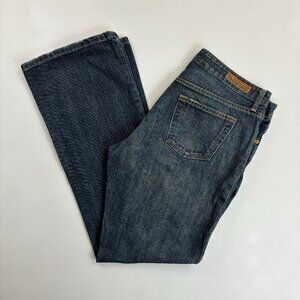 RALPH LAUREN Polo Kelly Jeans 12x32 Boot Cut Denim Med Dark Wash